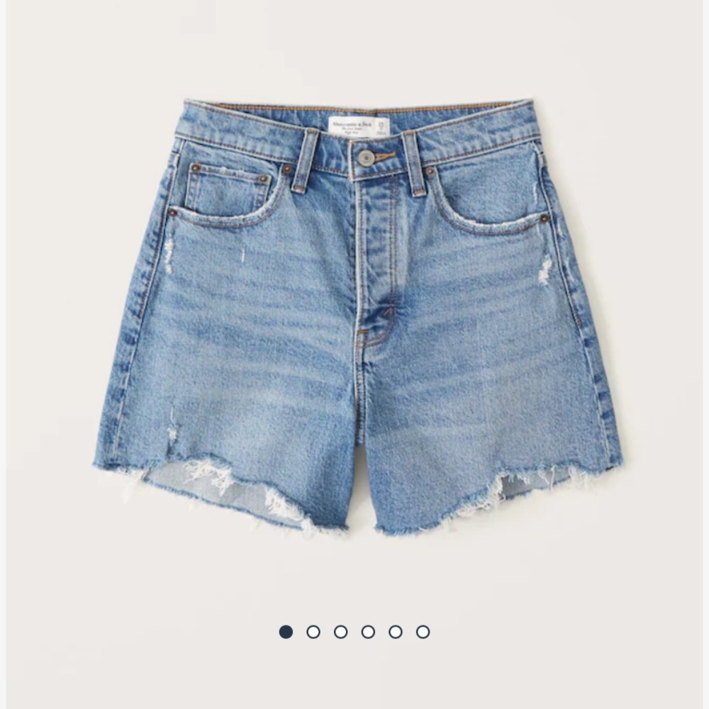 Abercrombie and Fitch High Rise Dad Shorts